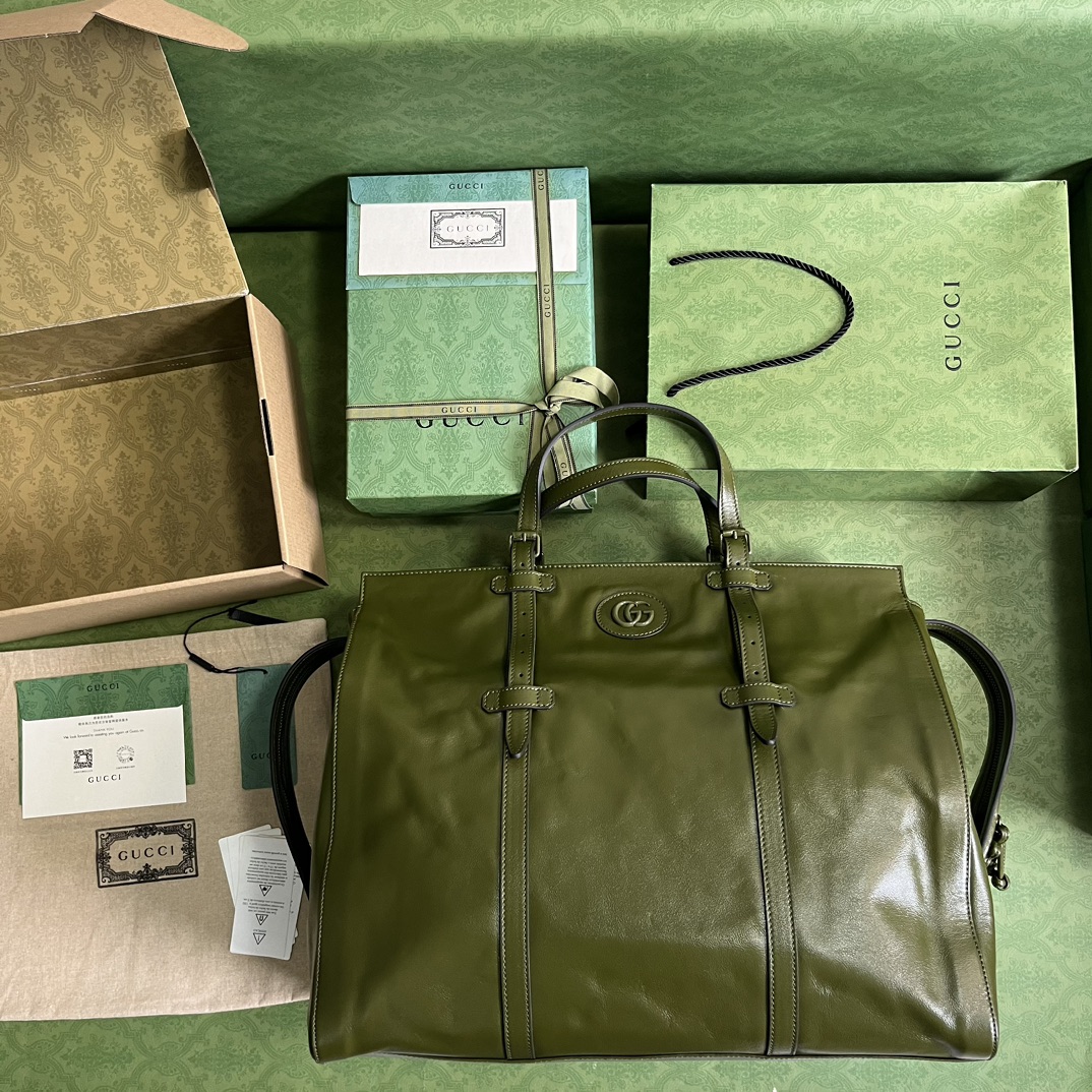 Bagsaaa Gvc*1 Duffel Green Bag - 47x 36x 24cm