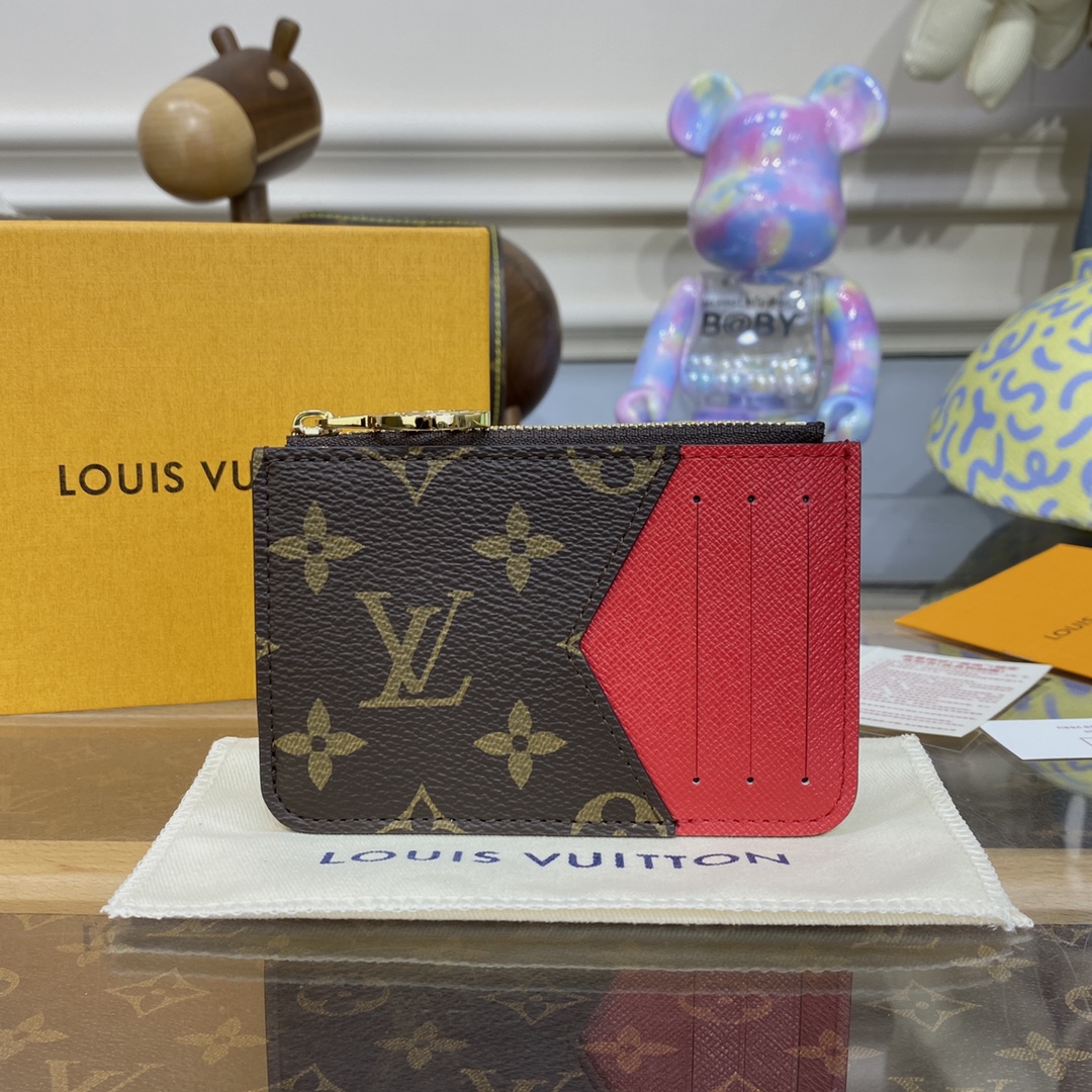 Bagsaaa L0vis Vvtt0n Romy Monogram Card Holder 5 colors - 12 x 8 x 0.8 cm