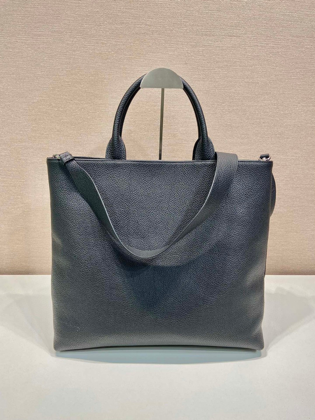 Bagsaaa Pra*a Leather Tote - 39*35*14cm