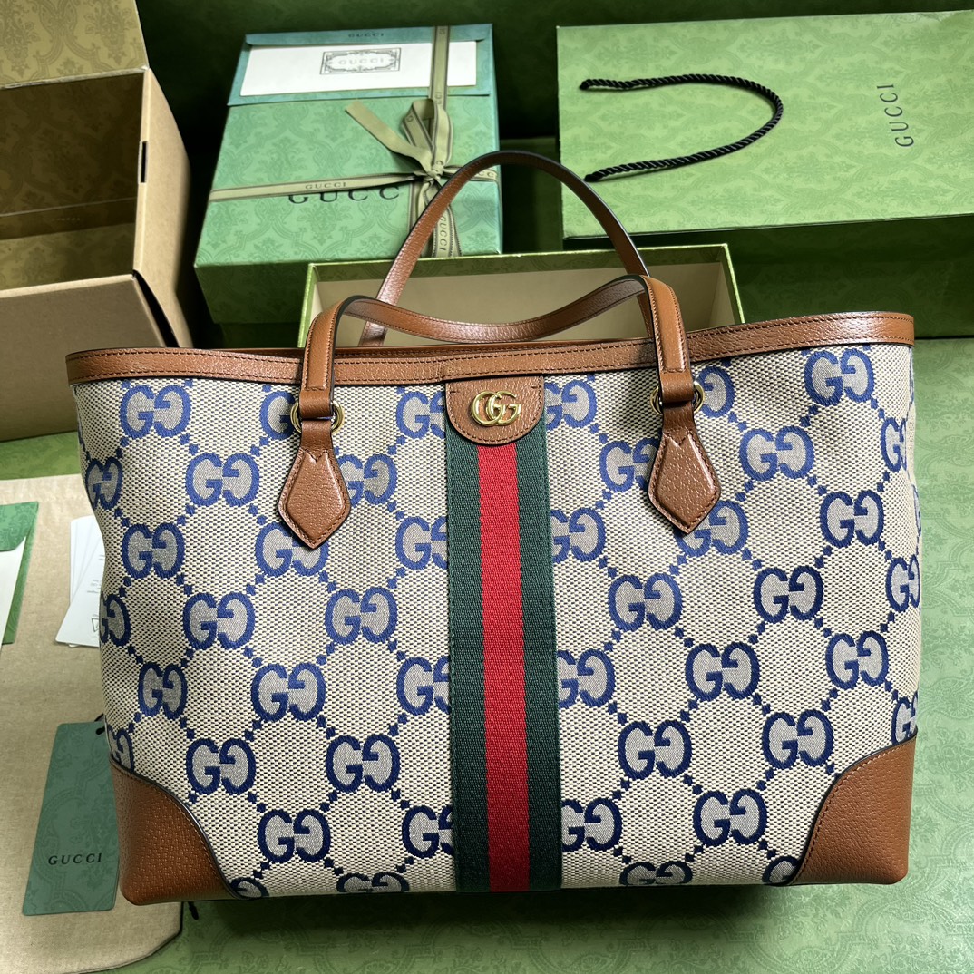 Bagsaaa Gvc*1 Ophidia GG tote - 38x28x14cm