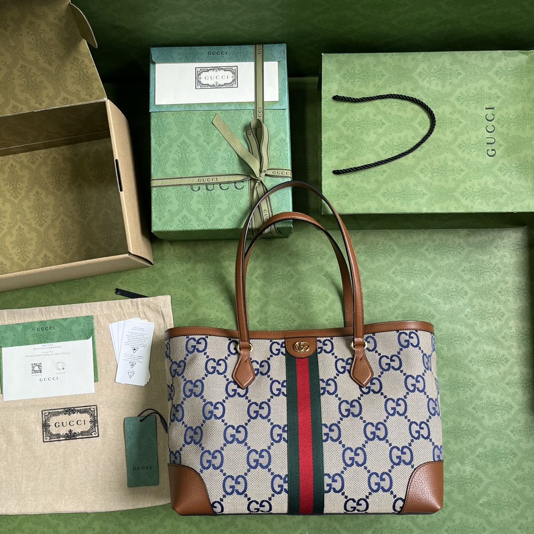 Bagsaaa Gvc*1 Ophidia GG tote - 38x28x14cm