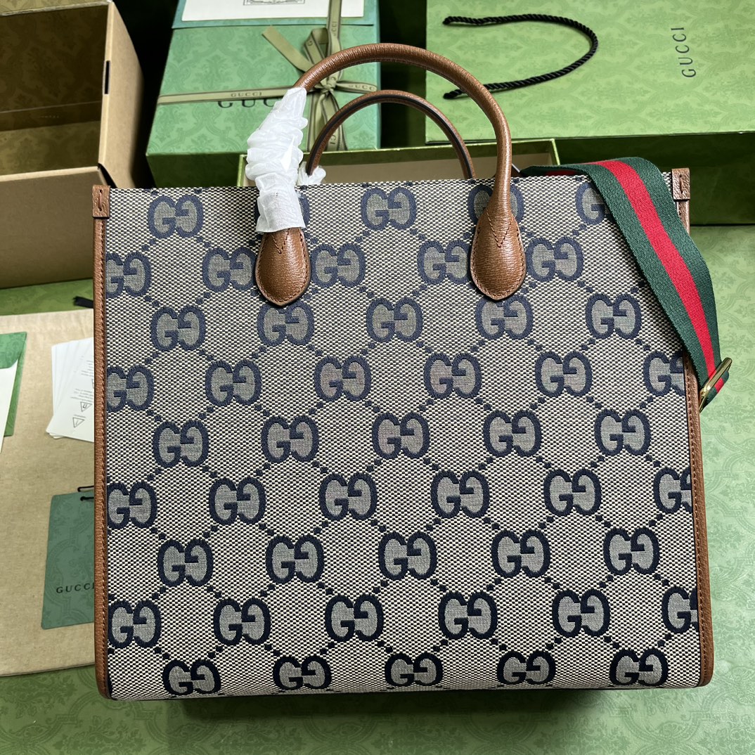 Bagsaaa Gvc*1 Jumbo GG tote bag - 37x32.5x15cm
