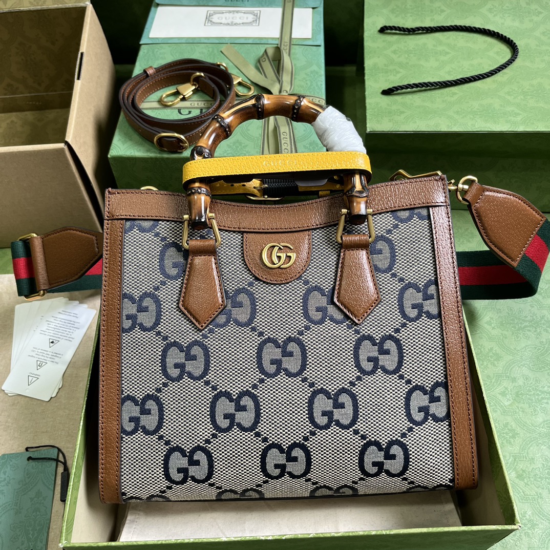 Bagsaaa Gvc*1 Diana GG tote bag - 27*24*11cm