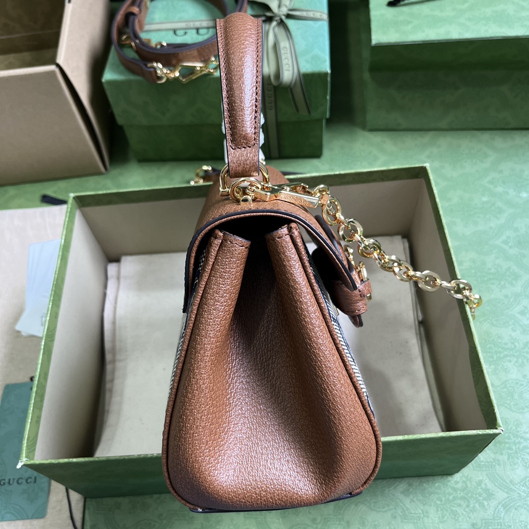Bagsaaa Gvc*1 Horsebit 1955 GG Bag - 22x 16x 10.5cm