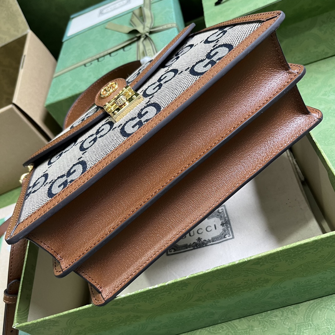 Bagsaaa Ophidia GG small top handle bag - 25x 17.5x7cm