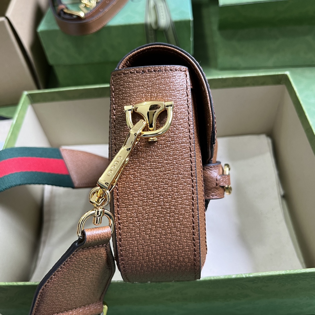 Bagsaaa Gvc*1 Horsebit 1955 mini bag - 20.5*14*5cm