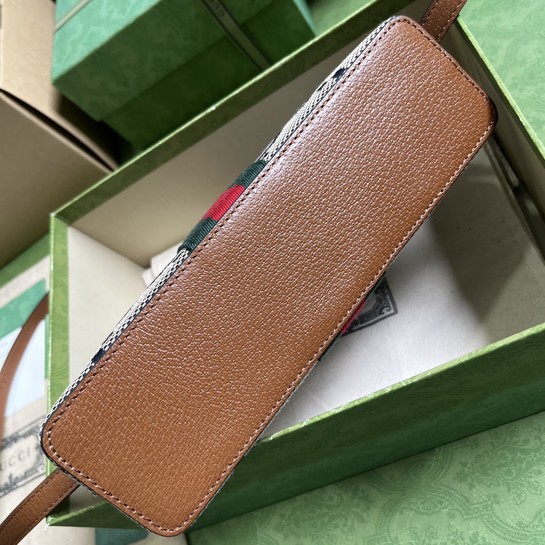 Bagsaaa Gvc*1 Ophidia GG small shoulder bag - 23.5x 19x 8cm