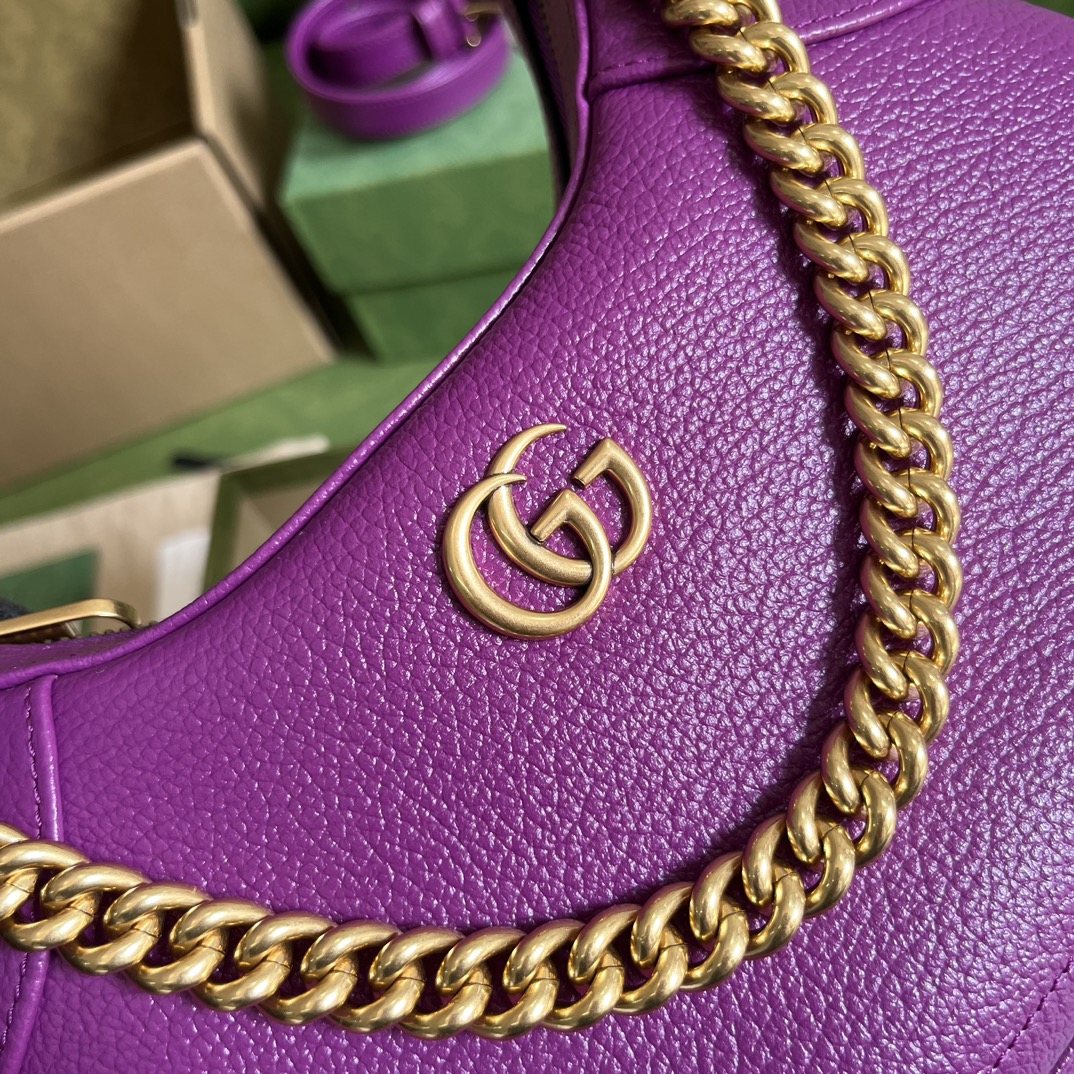 Bagsaaa Gvc*1 Aphrodite small shoulder purple bag - 25x 19x 7cm