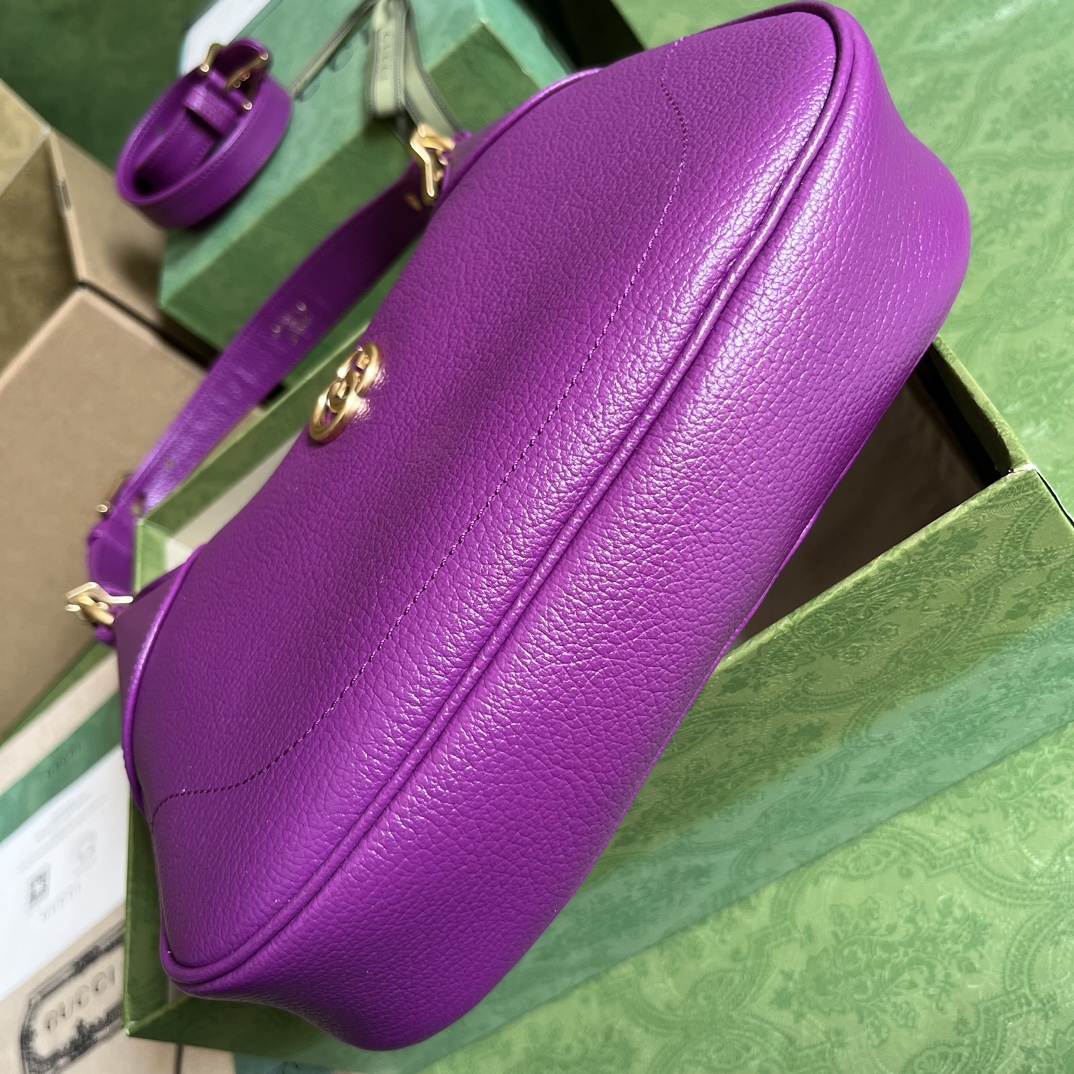 Bagsaaa Gvc*1 Aphrodite small shoulder purple bag - 25x 19x 7cm