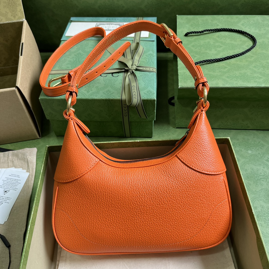 Bagsaaa Gvc*1 Aphrodite small shoulder orange bag - 25x 19x 7cm