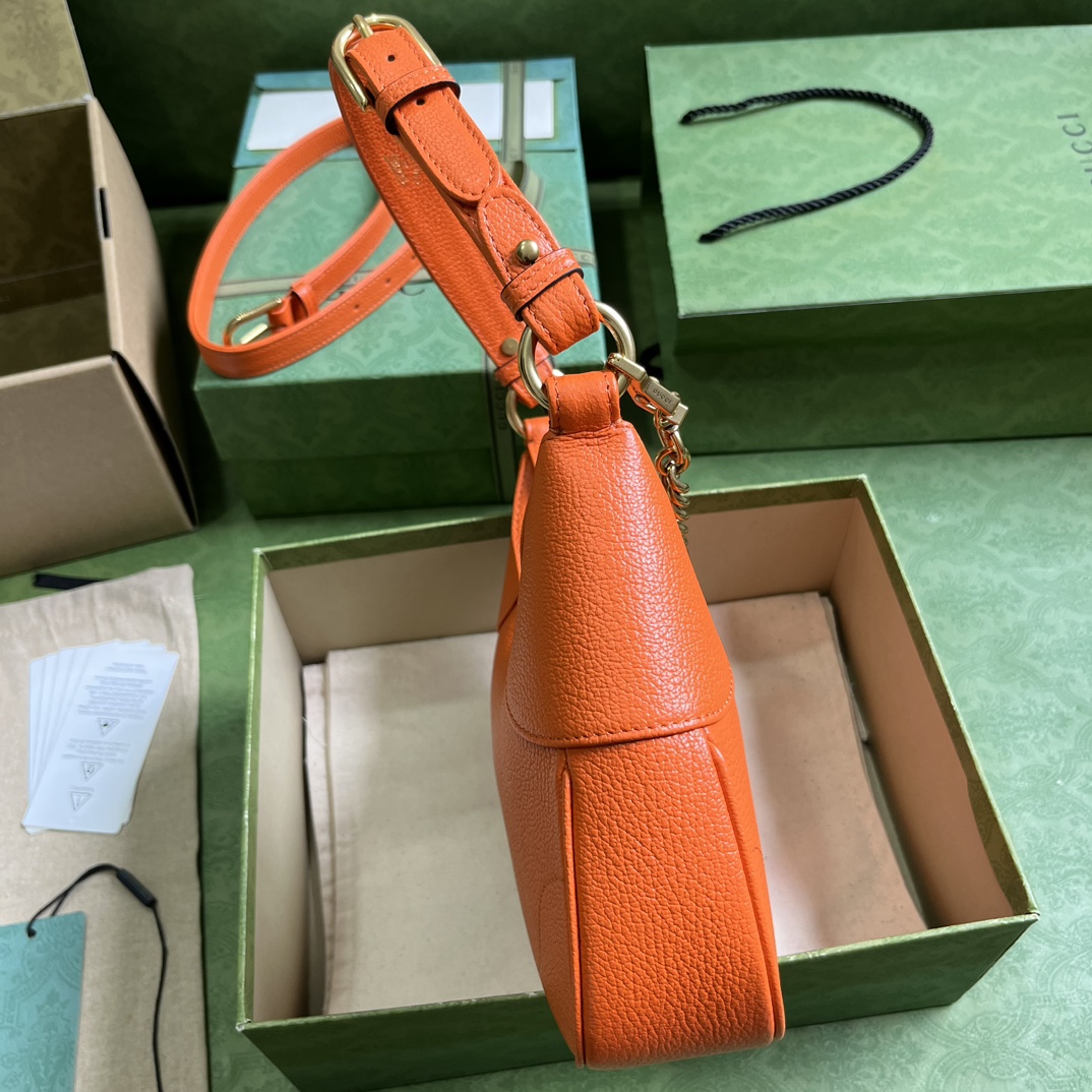 Bagsaaa Gvc*1 Aphrodite small shoulder orange bag - 25x 19x 7cm