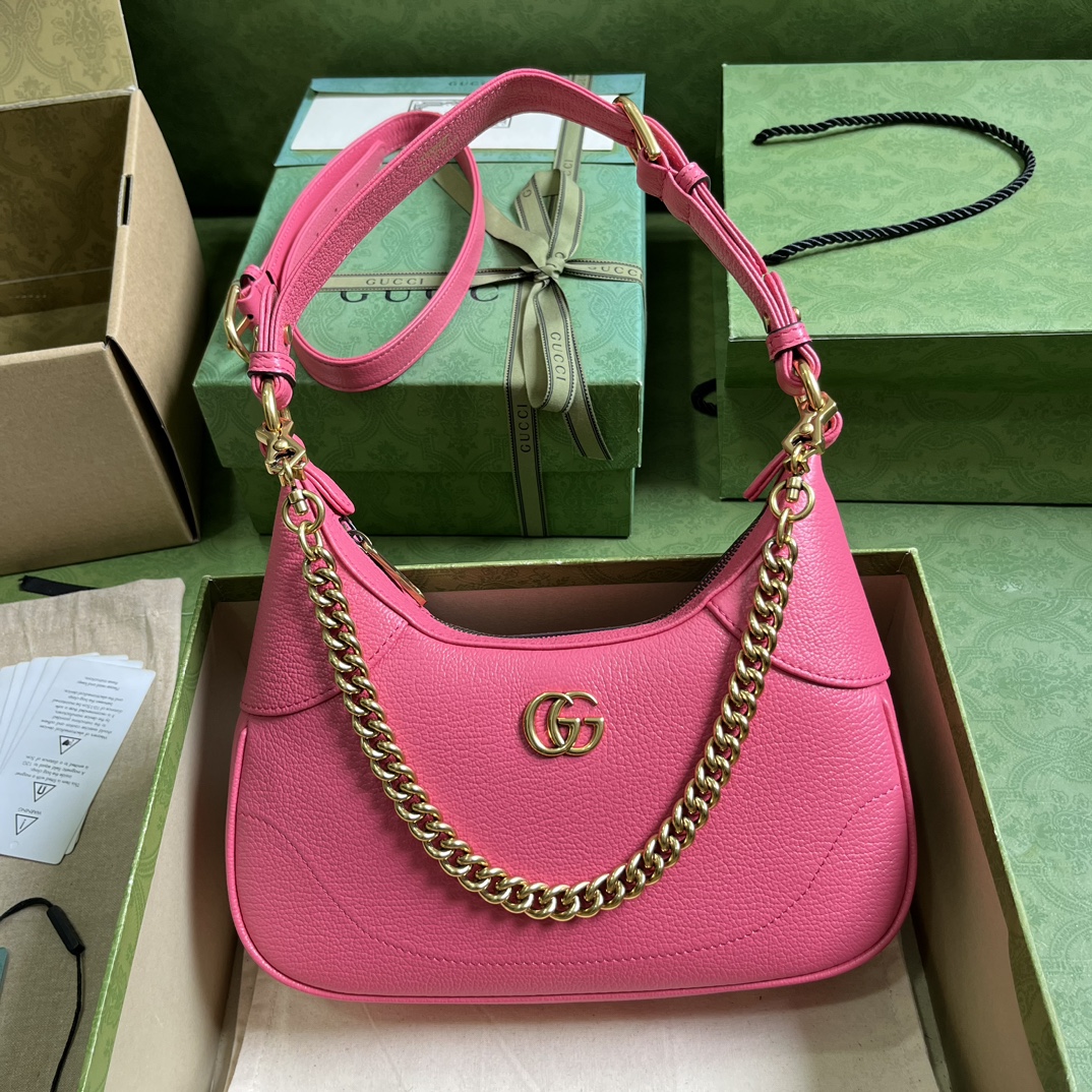 Bagsaaa Gvc*1 Aphrodite small shoulder pink bag - 25x 19x 7cm