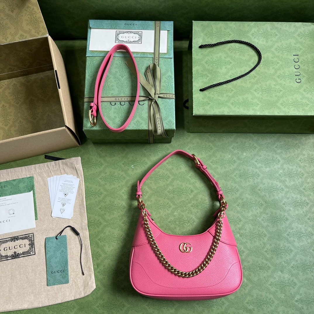 Bagsaaa Gvc*1 Aphrodite small shoulder pink bag - 25x 19x 7cm