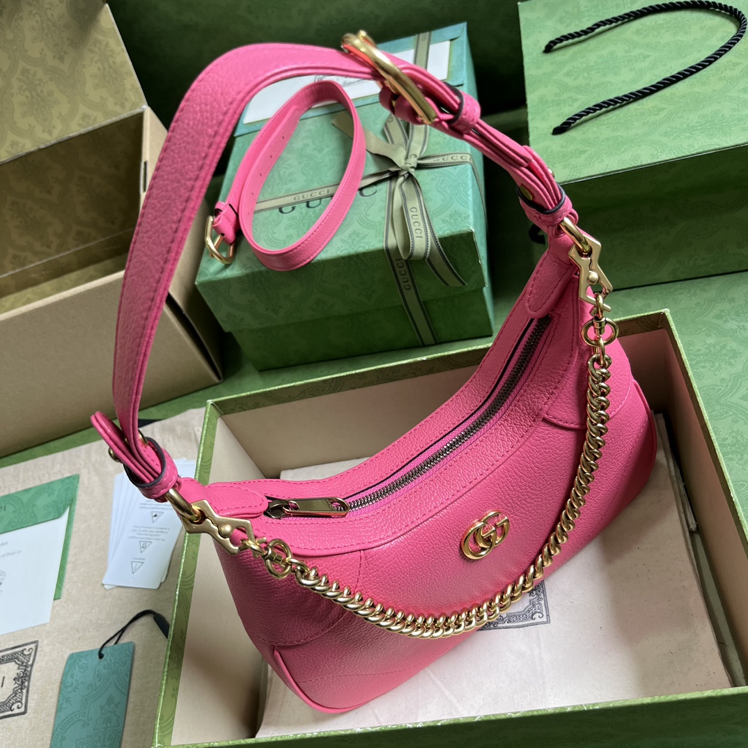 Bagsaaa Gvc*1 Aphrodite small shoulder pink bag - 25x 19x 7cm