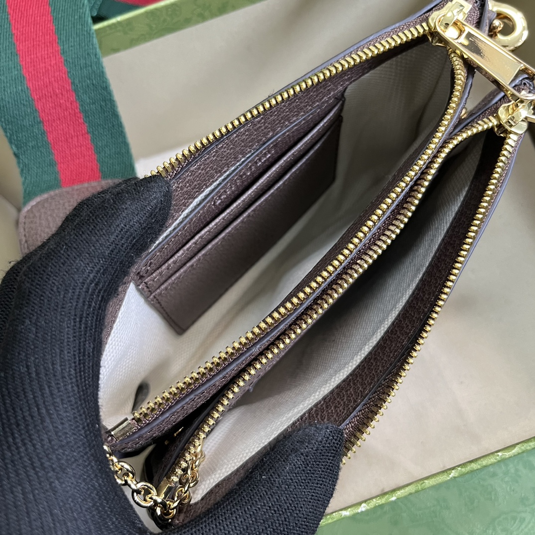 Bagsaaa Gvc*1 Blondie GG mini beige bag - 20x 13x 2.5cm