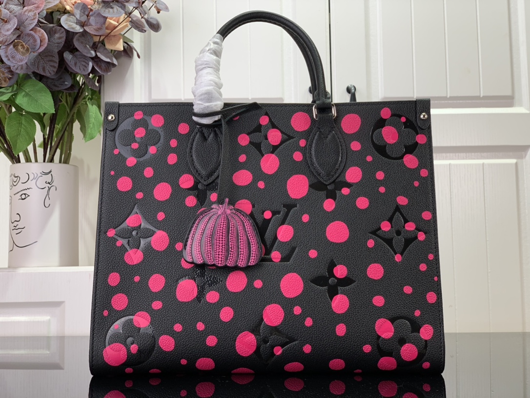 Bagsaaa L0vis Vvtt0n Onthego MM Infinity Dots - 35 x 27 x 14 