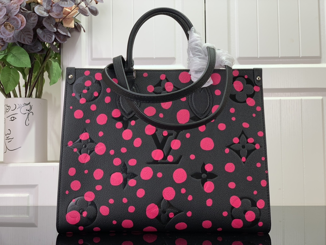 Bagsaaa L0vis Vvtt0n Onthego MM Infinity Dots - 35 x 27 x 14