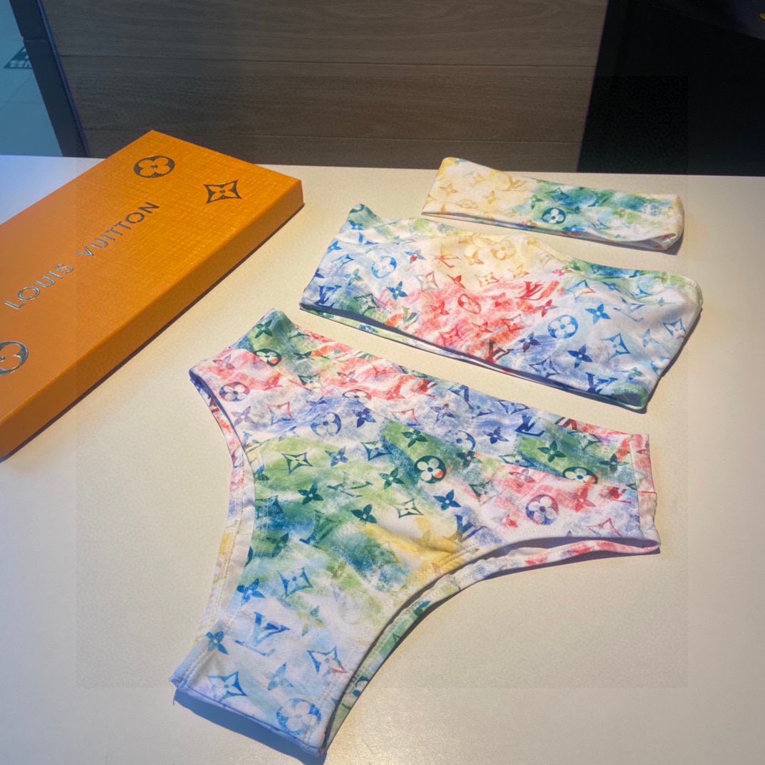 Bagsaaa L0vis Vvtt0n Bikini Multicolor
