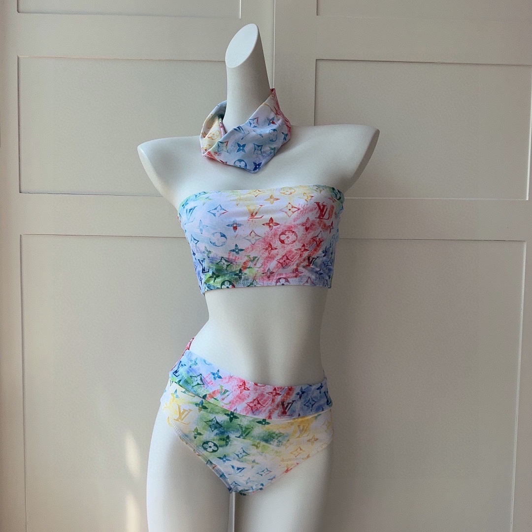 Bagsaaa L0vis Vvtt0n Bikini Multicolor