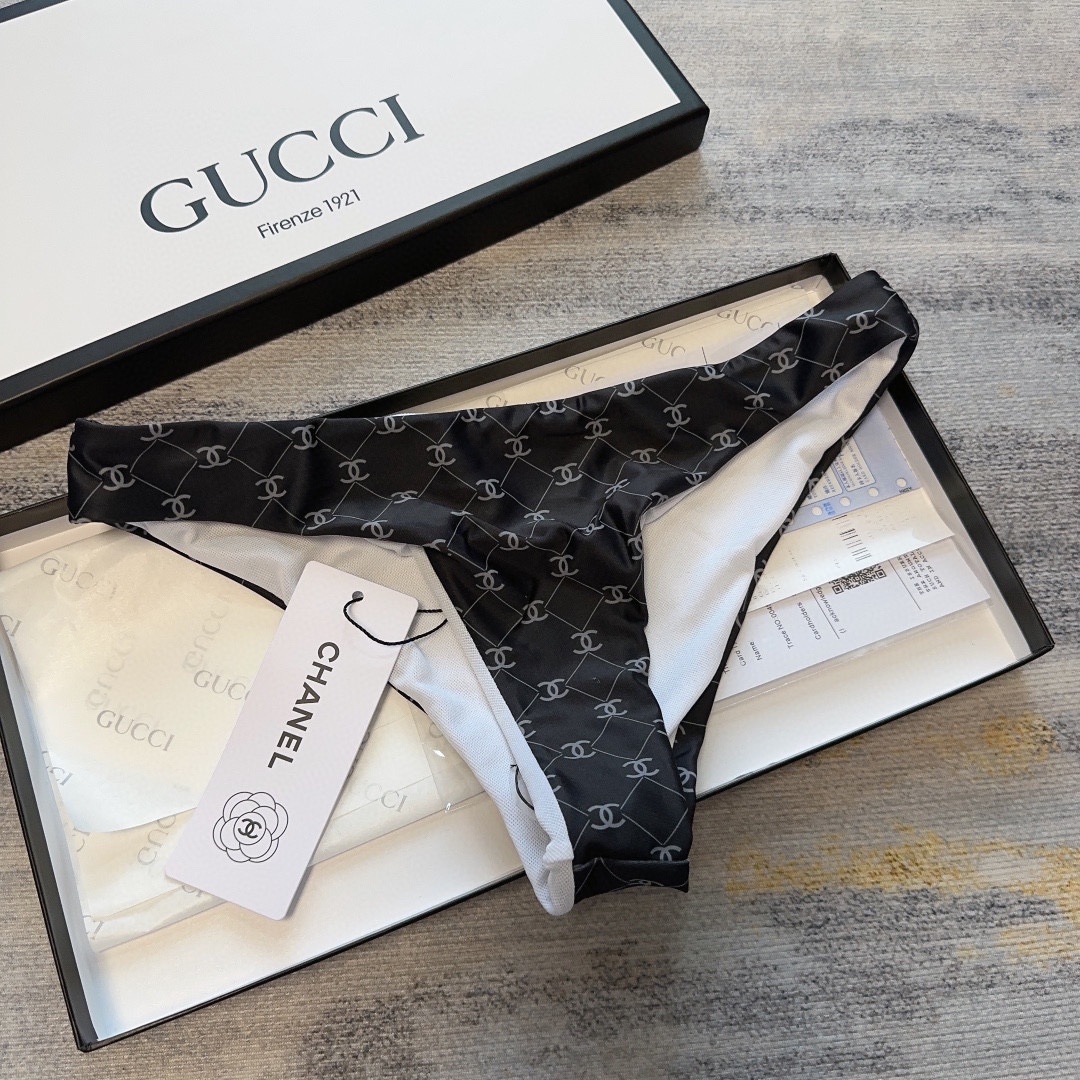 Bagsaaa Ch**el CC Black Bikini