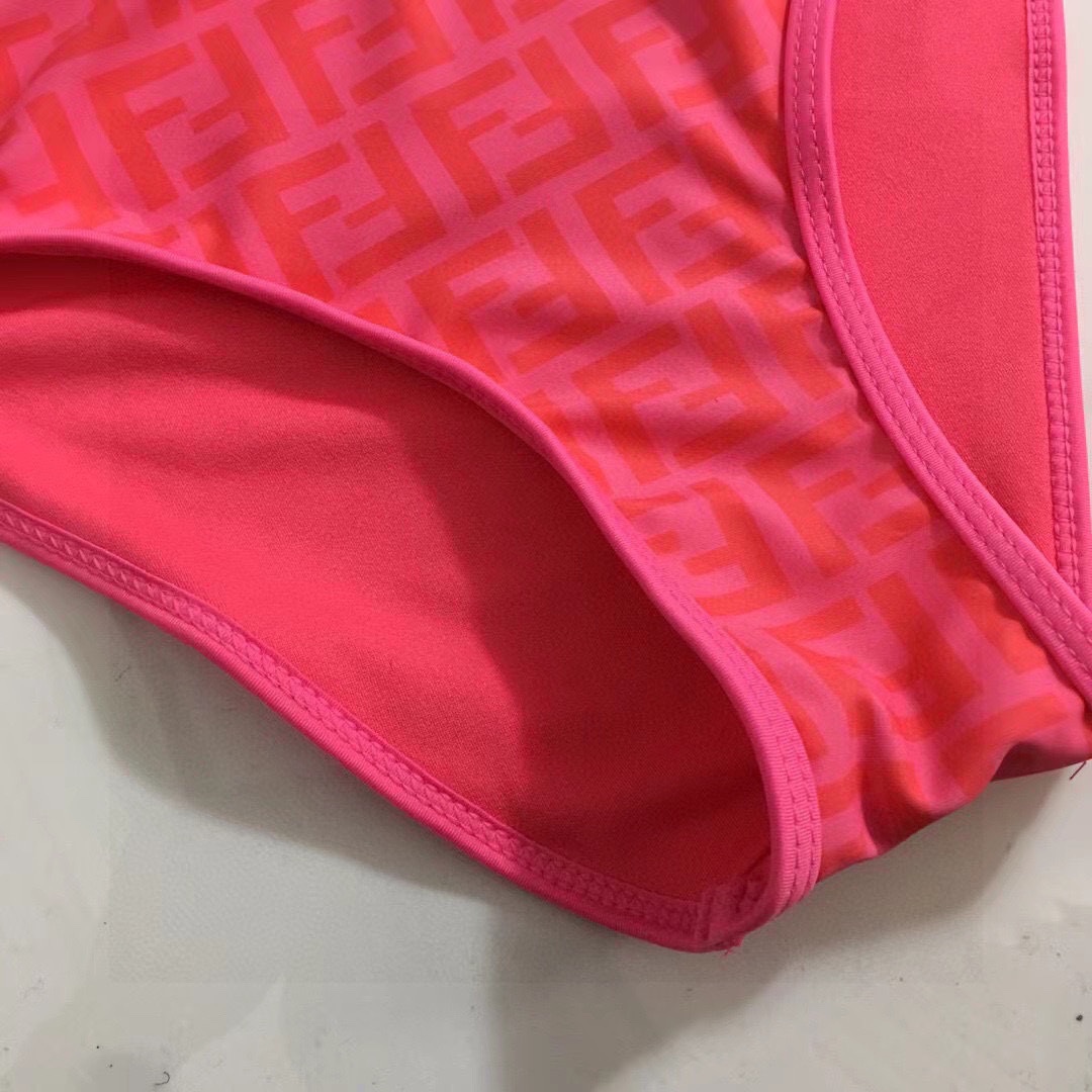 Bagsaaa F**di Pink One Piece