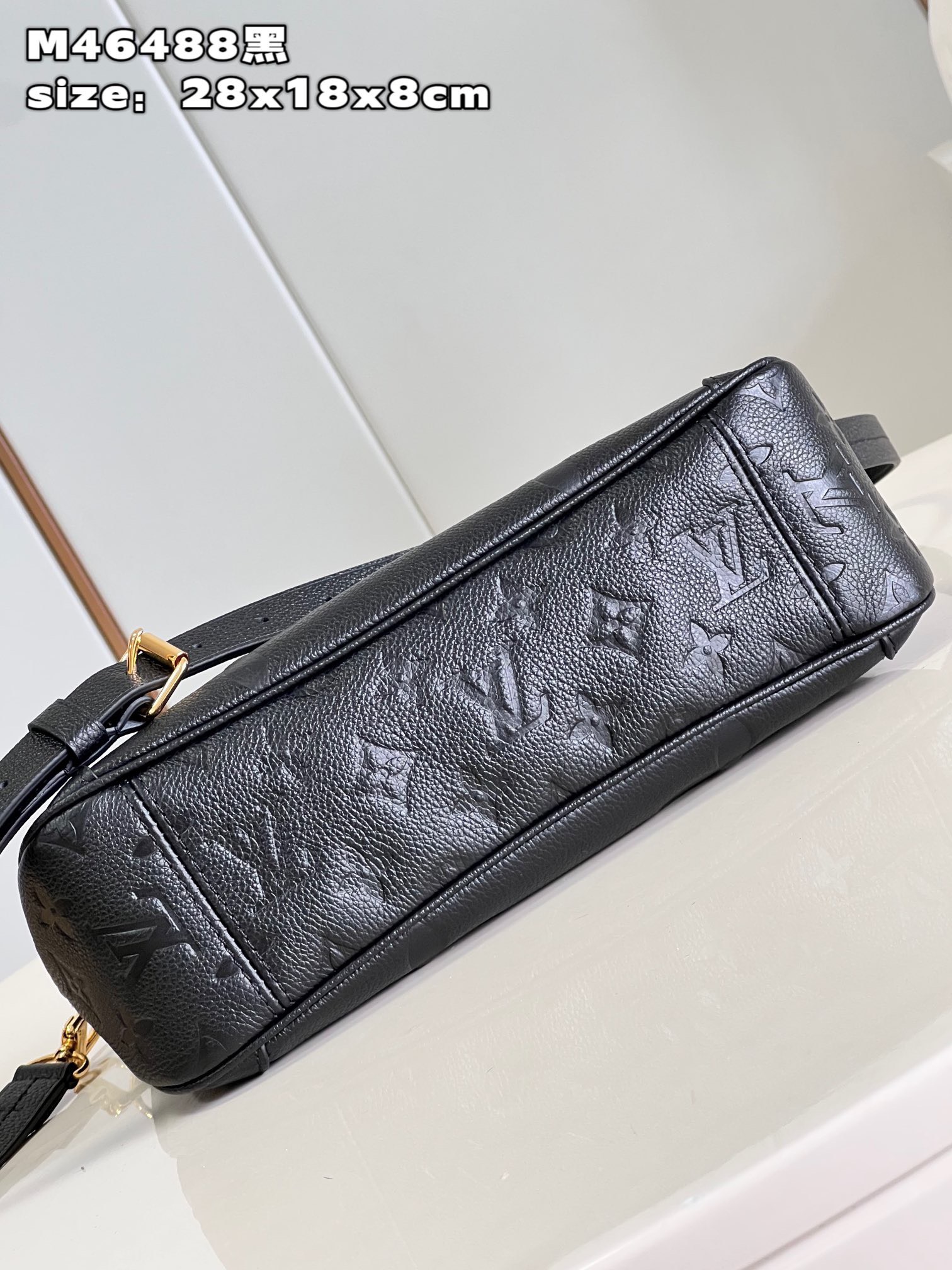 Bagsaaa L0vis Vvtt0n M46488 Trianon PM Black - 28 x 18 x 8 cm