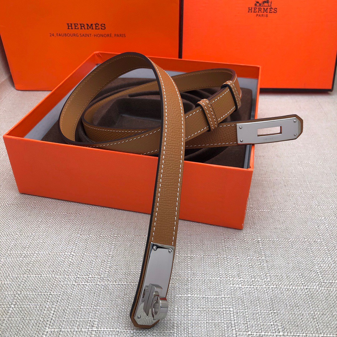 Bagsaaa H**me5 Kelly 18mm brown belt