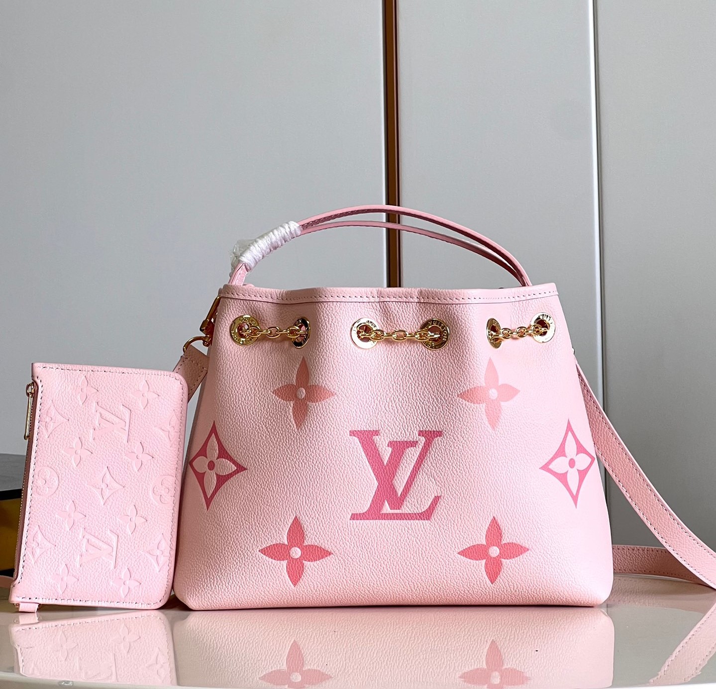Bagsaaa L0vis Vvtt0n Summer Bundle Pink Bag - 28 x 20 x 11.5 cm
