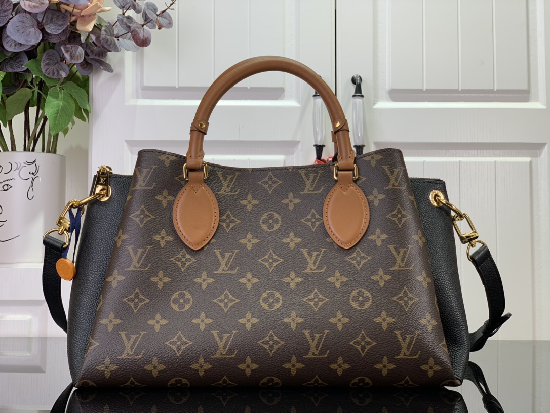 Bagsaaa L0vis Vvtt0n Opera MM Black Bag - 36 x 22 x 18