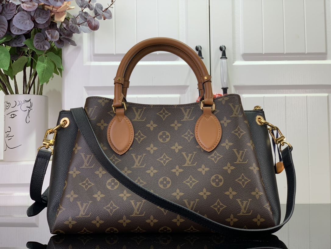Bagsaaa L0vis Vvtt0n Opera MM Black Bag - 36 x 22 x 18