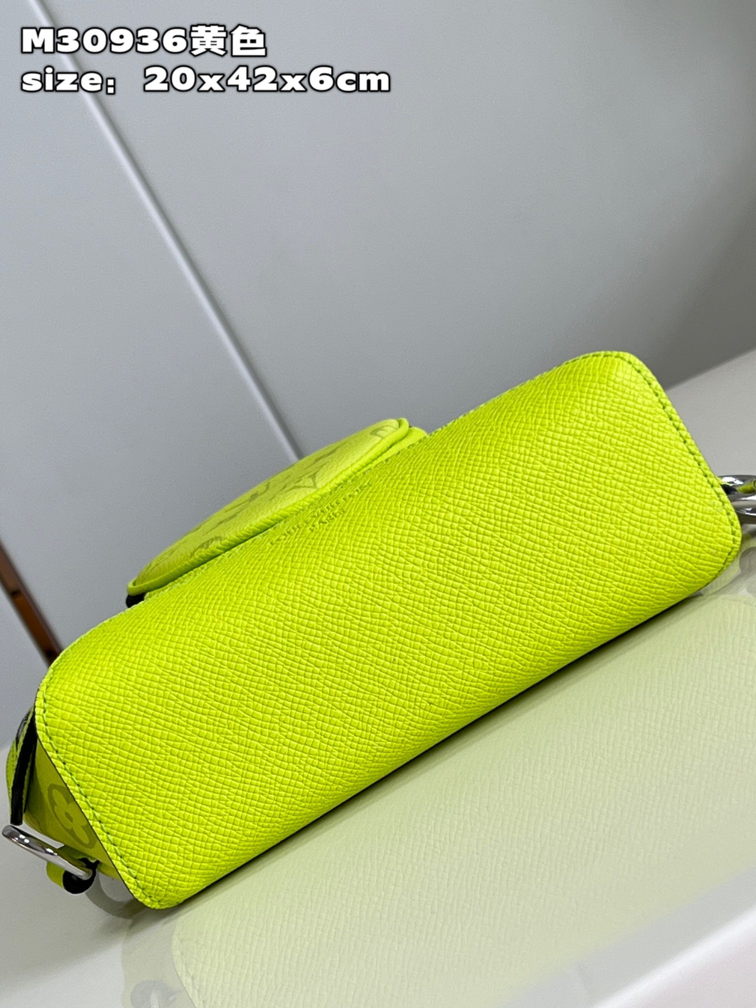 Bagsaaa L0vis Vvtt0n Duo Crossbody Monogram Yellow Bag - 20 x 42 x 6 cm