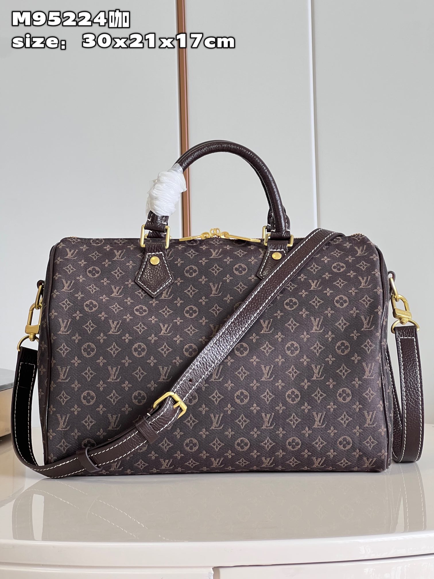 Bagsaaa L0vis Vvtt0n Speedy 30 Denim Bag - 30x21x17cm