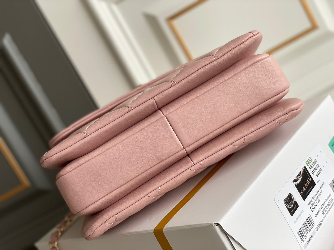 Bagsaaa Ch**el Trendy CC Pink Bag - 25cm
