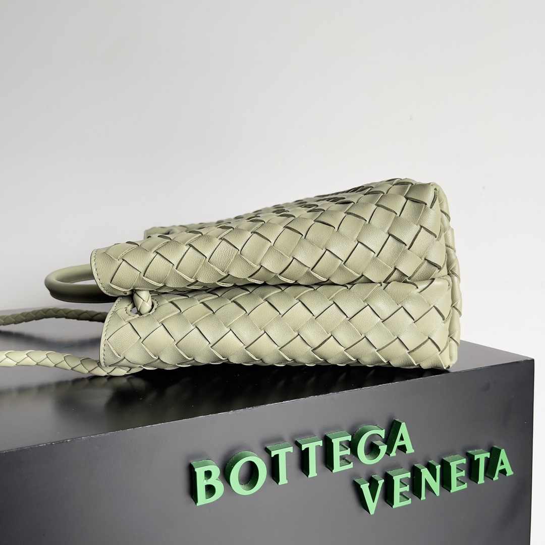 Bagsaaa B0tt*ga Ven*ta Medium Andiamo Travertine - 32x25x11cm