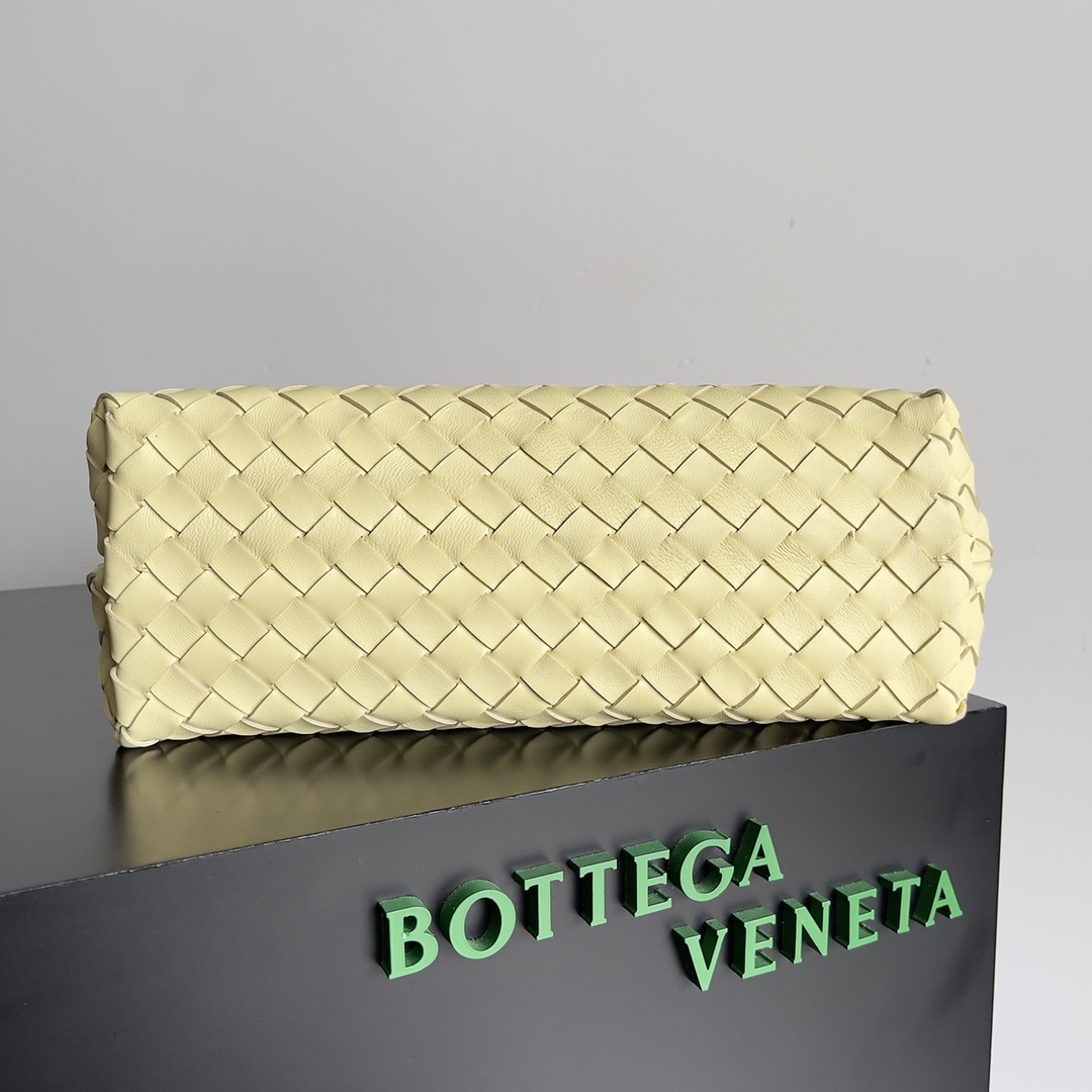 Bagsaaa B0tt*ga Ven*ta Medium Andiamo Yellow - 32x25x11cm