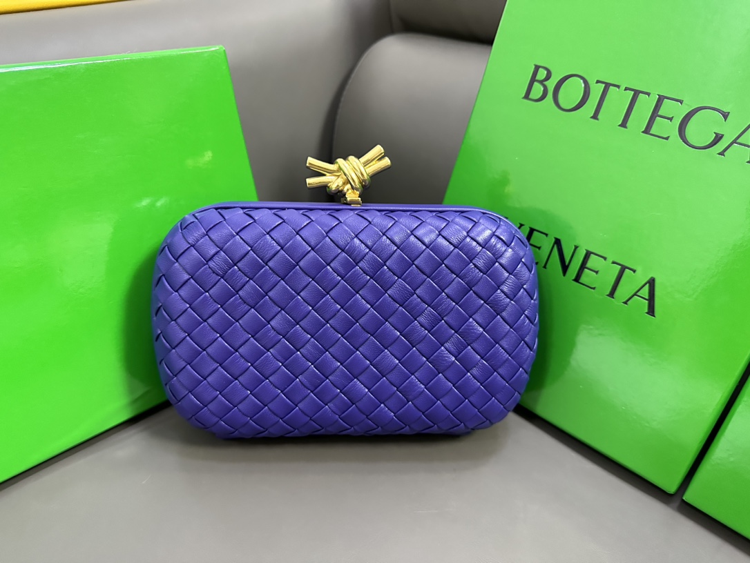 Bagsaa B0tt*ga Ven*ta Knot Purple - 20x12x5.5cm
