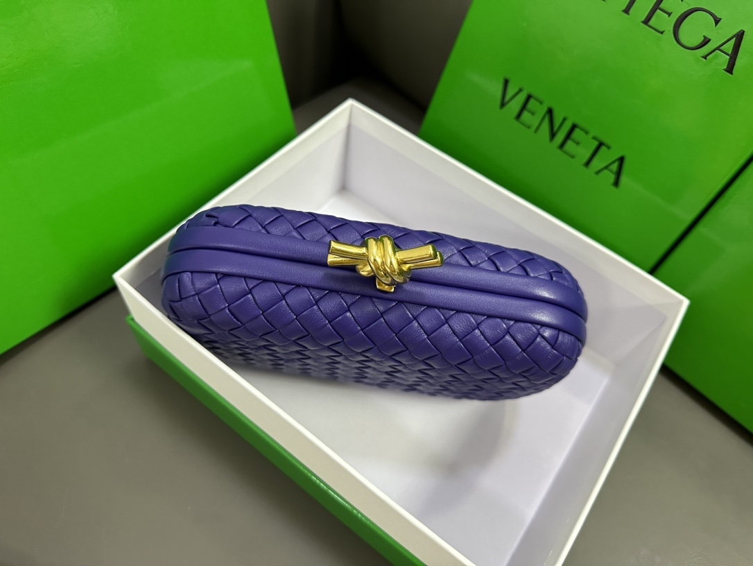 Bagsaa B0tt*ga Ven*ta Knot Purple - 20x12x5.5cm