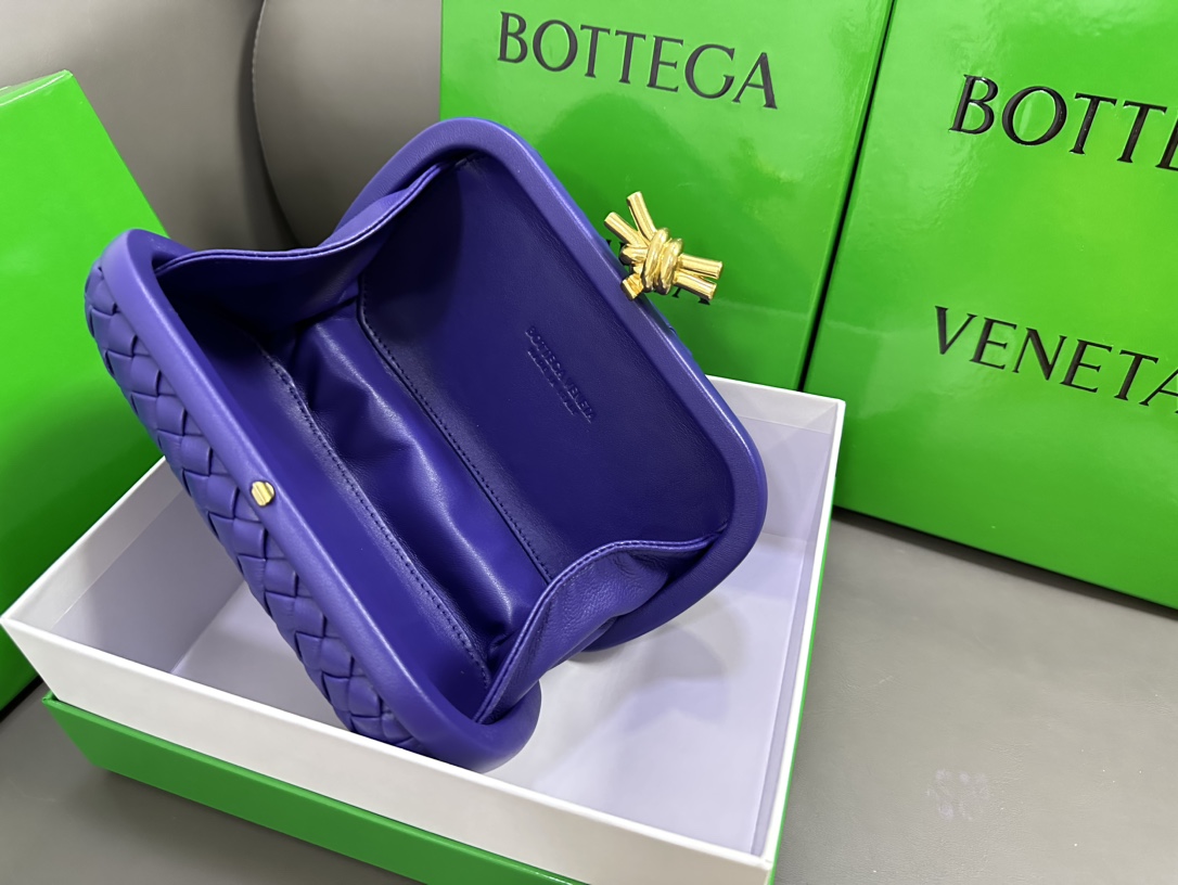 Bagsaa B0tt*ga Ven*ta Knot Purple - 20x12x5.5cm