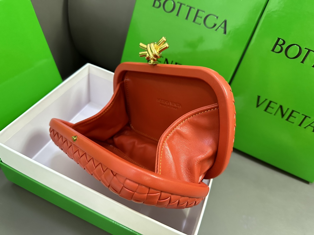 Bagsaa B0tt*ga Ven*ta Knot Orange - 20x12x5.5cm
