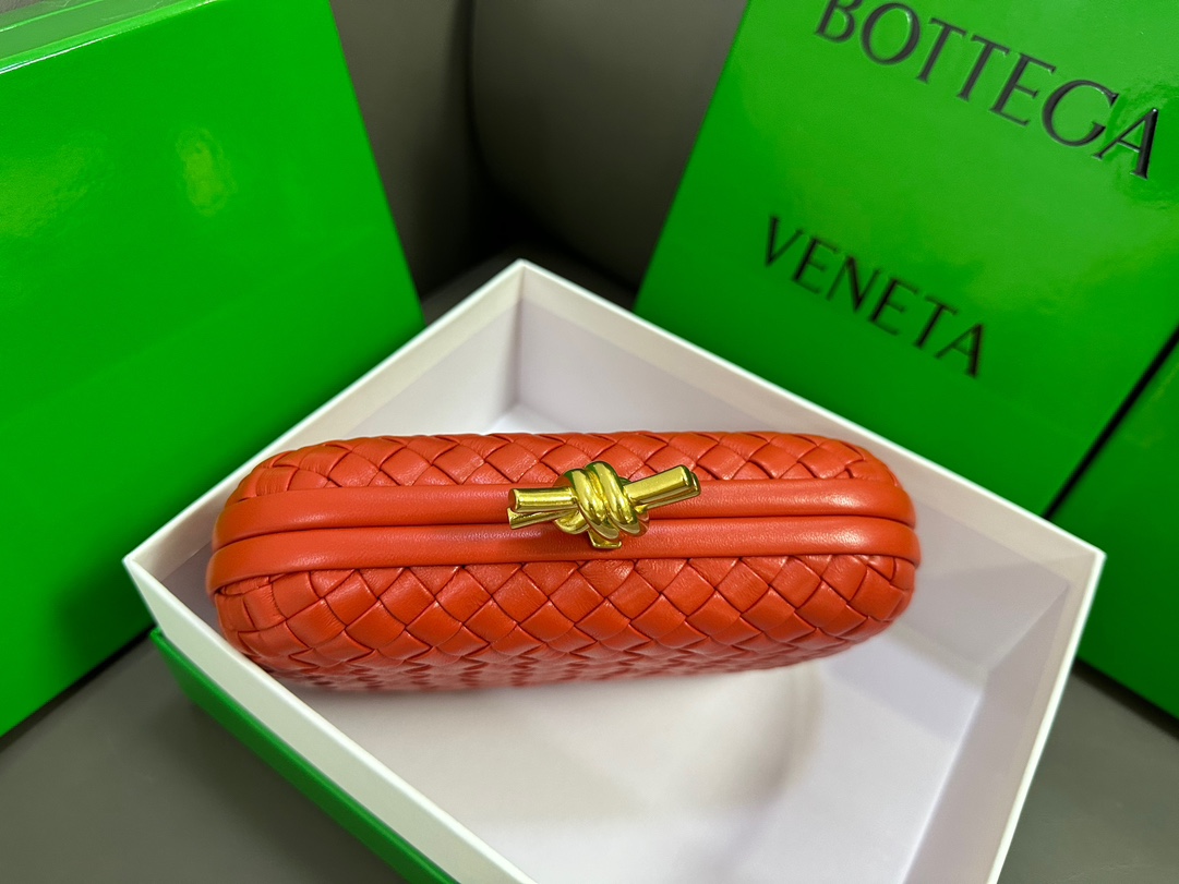 Bagsaa B0tt*ga Ven*ta Knot Orange - 20x12x5.5cm