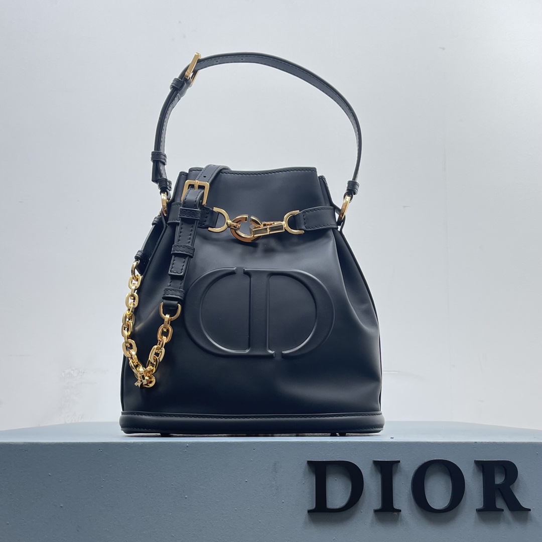 Bagsaaa D10r C'est Medium Black Bag - 24 x 10 x 24.5 cm 