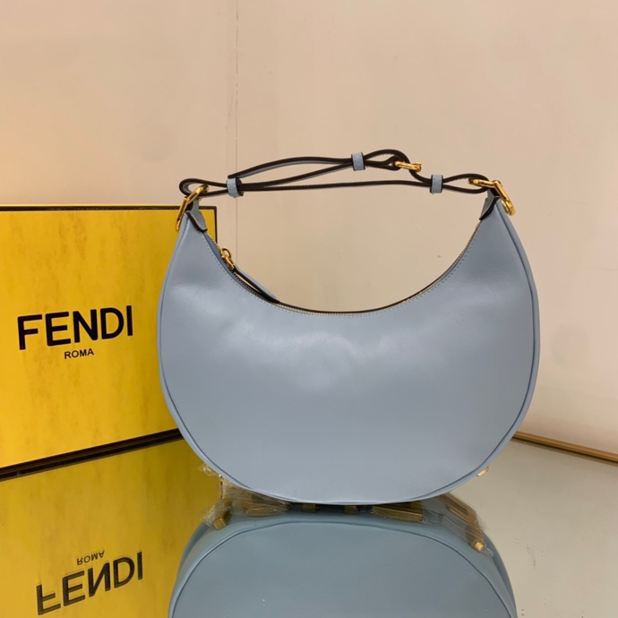 Bagsaaa F**di Medium Graphy In Blue - 10×29×24.5cm
