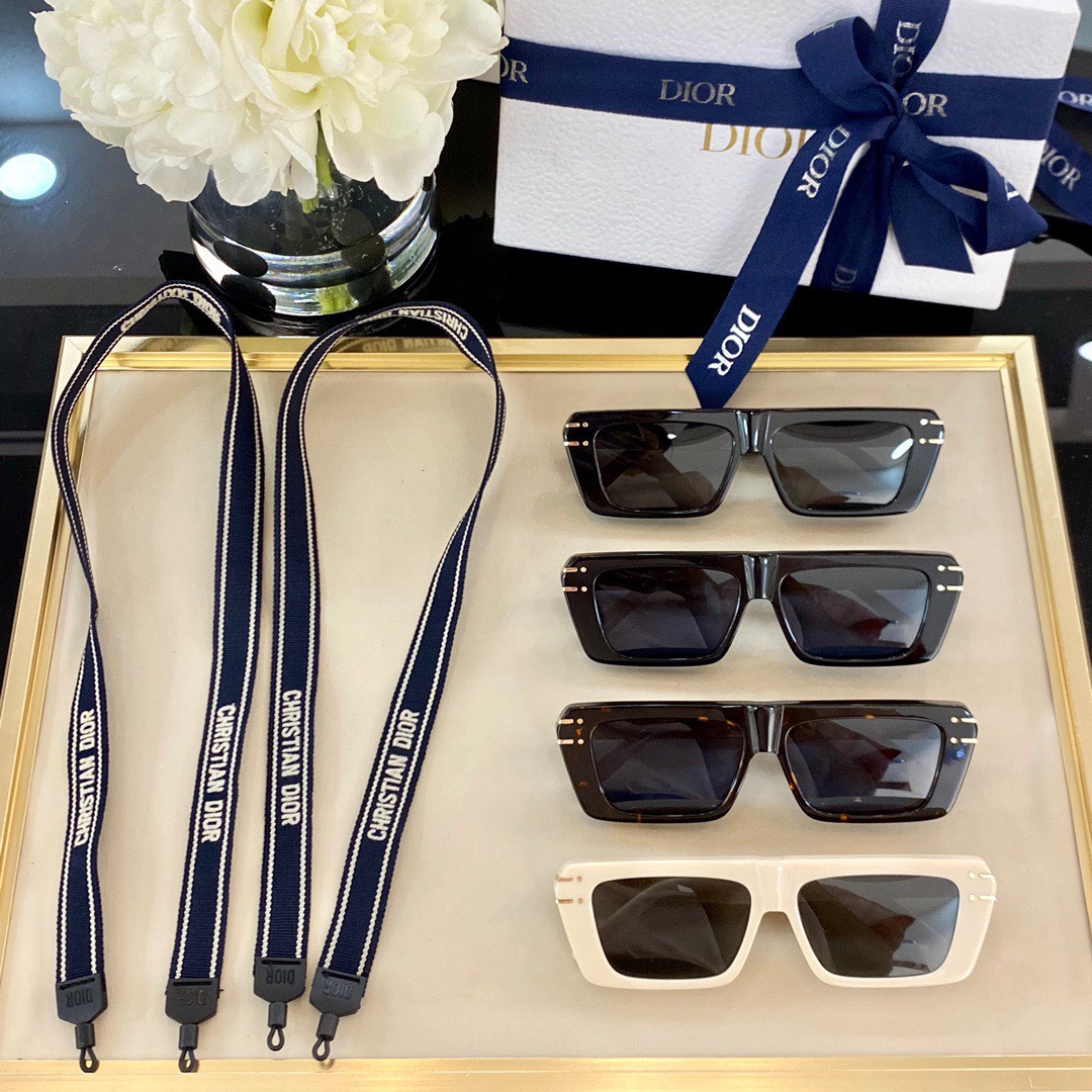Bagsaaa D10r Signature S2U Sunglasses With Chain