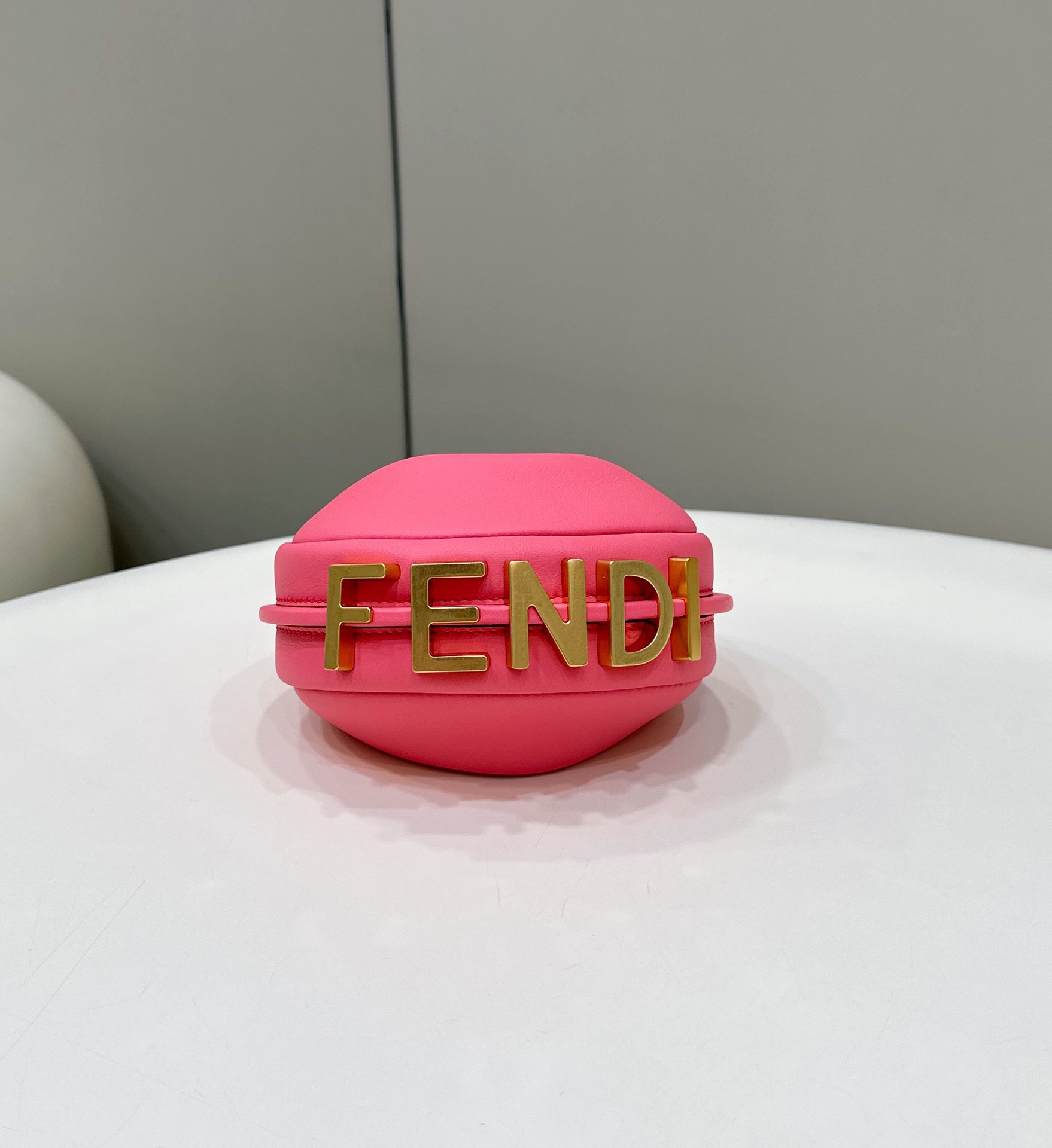 Bagsaaa F**di Nano Graphy In Pink - 16.5x14x5cm