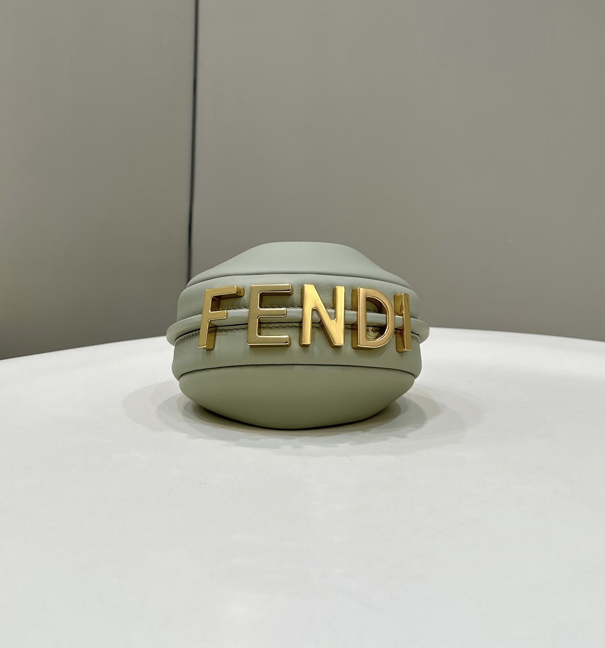 Bagsaaa F**di Nano Graphy In Light Green - 16.5x14x5cm