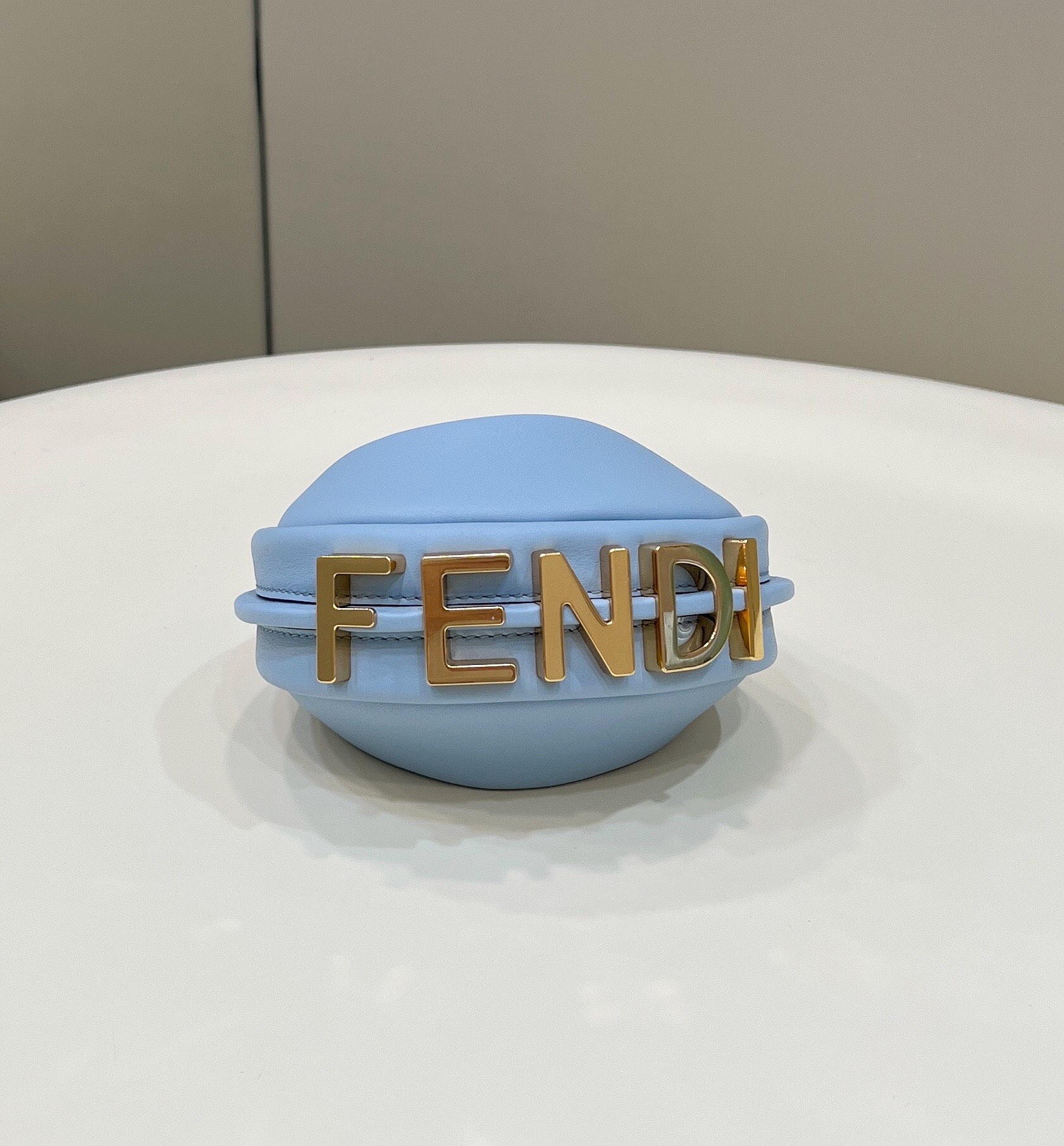Bagsaaa F**di Nano Graphy In Blue - 16.5x14x5cm