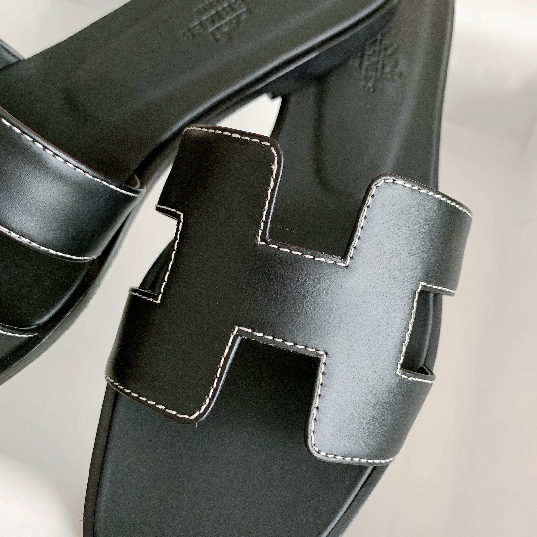 Bagsaaa H**me5 Oran Box calfskin All Black