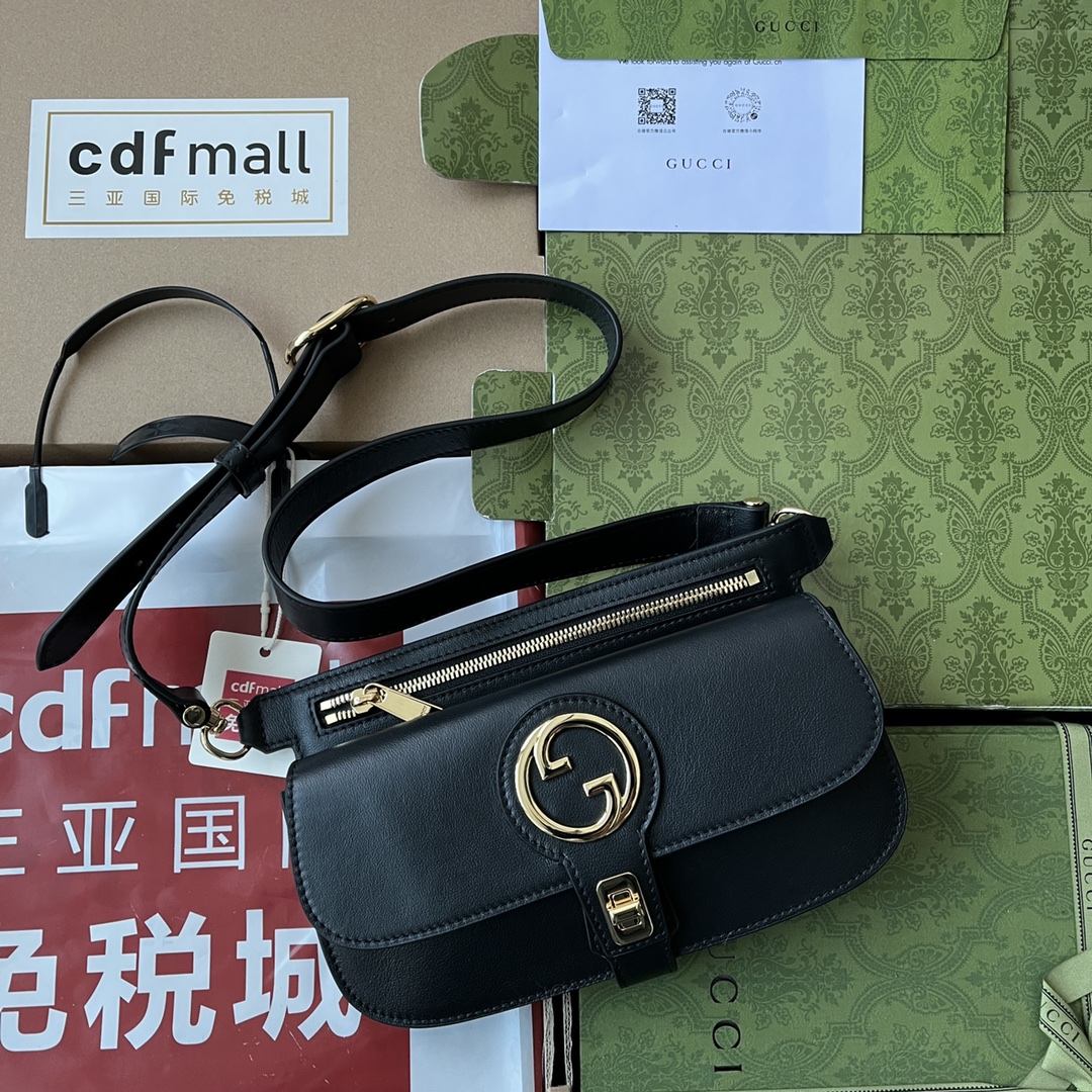Bagsaaa Gvc*1 Blondie Belt Bag Black - 24x14x5cm