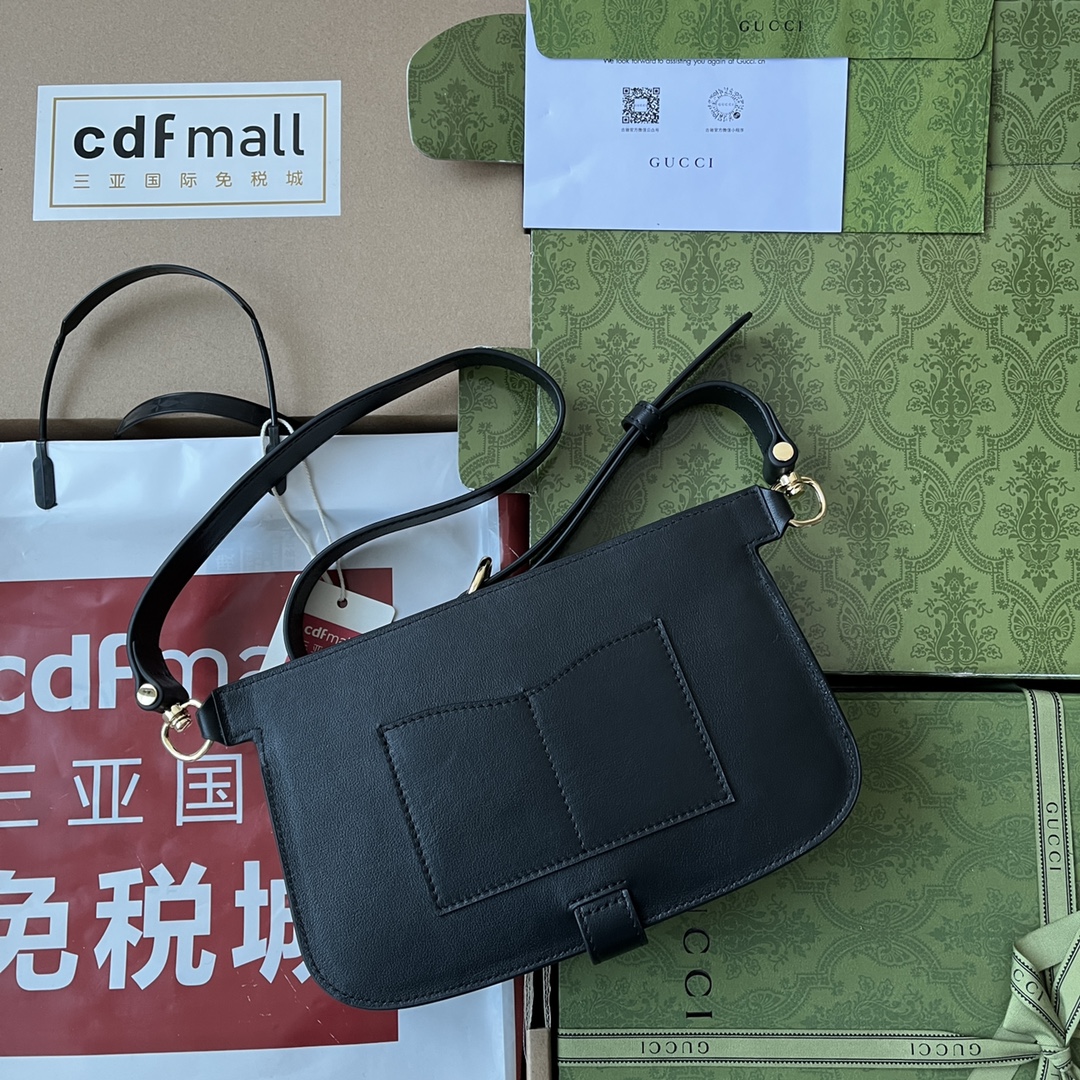 Bagsaaa Gvc*1 Blondie Belt Bag Black - 24x14x5cm