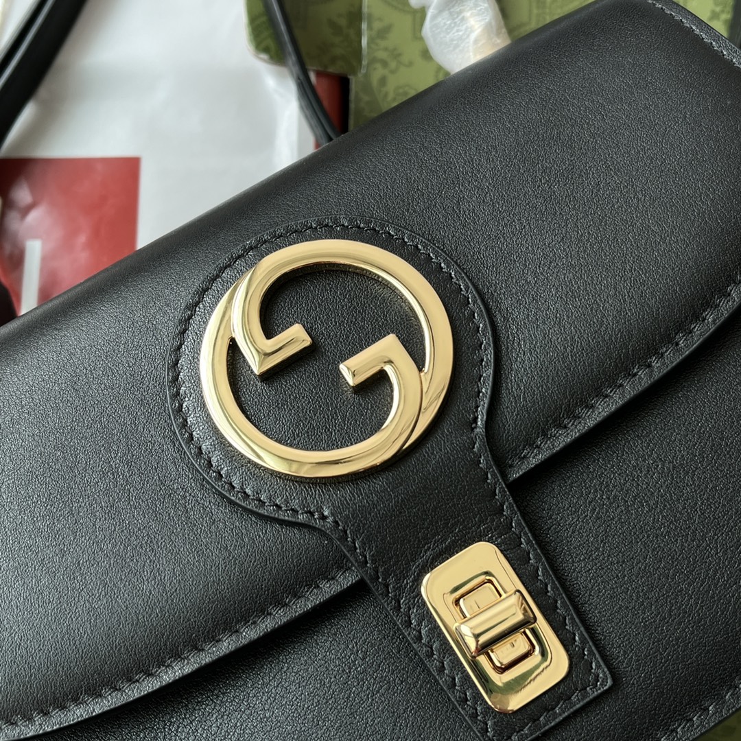 Bagsaaa Gvc*1 Blondie Top Handle Black Bag - 23x15x11cm